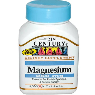 21st CENTURY MAGNESIUM  250mg 110 tablets