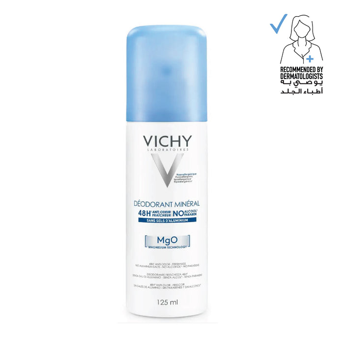 VICHY DEODORANT MINERAL 48H MGO 125ML