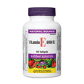 WEBBER NATURAL VITAMIN E 400 IU 60 SOFTGELS