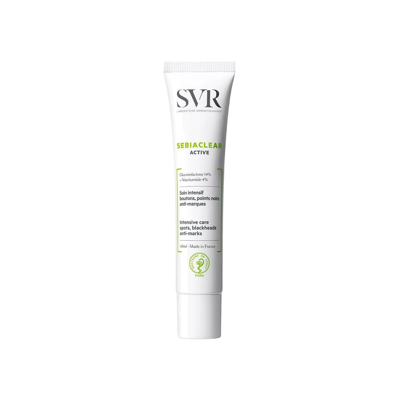 SVR SEBIACLEAR ACTIVE GEL SPOTS, BLACK HEADS ANTI-MARKS 40ML
