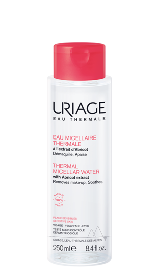URIAGE THERMAL MICELLAR WATER WITH APRICOT EXTRACT 500ML