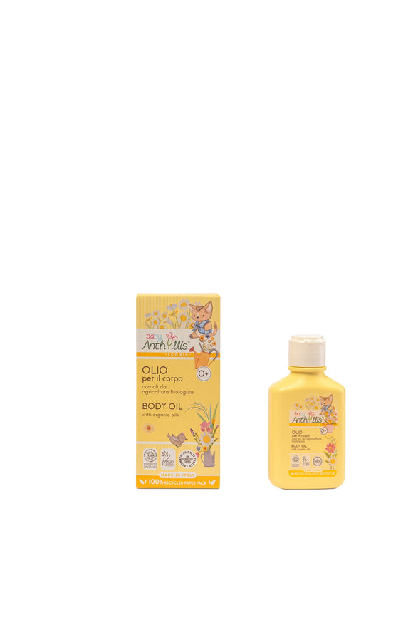 BABY ANTHYLLIS BODY OIL WITH ORGANIC OILS 100ML