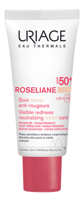 URIAGE CC ROSELIANE VISIBLE REDNESS NEUTRALIZING TENTED CARE SPF50+ 40ML