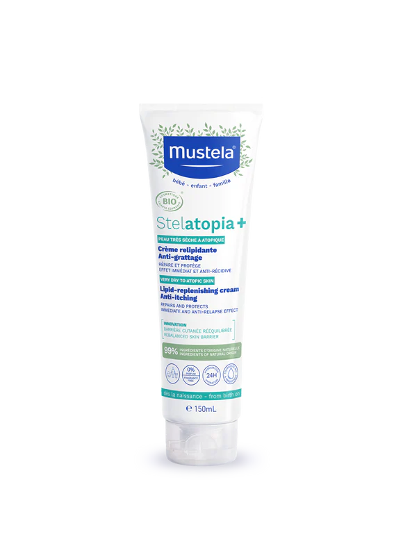 MUSTELA STELATOPIA+ LIPID-REPLENSHING CREAM ANTI-ITCHING 150ML