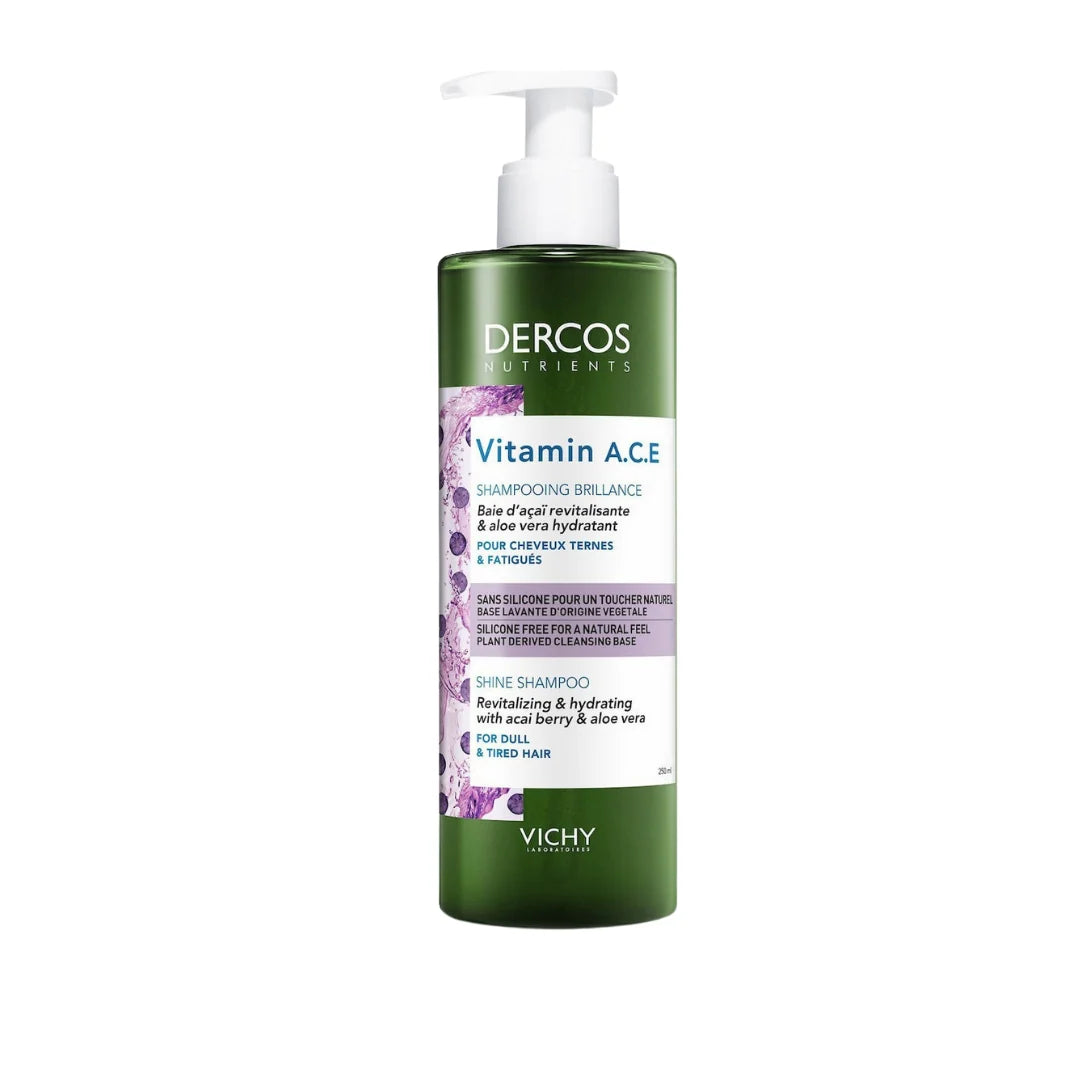 DERCOS VITAMIN A.C.E SHINE SHAMPOO 250ML