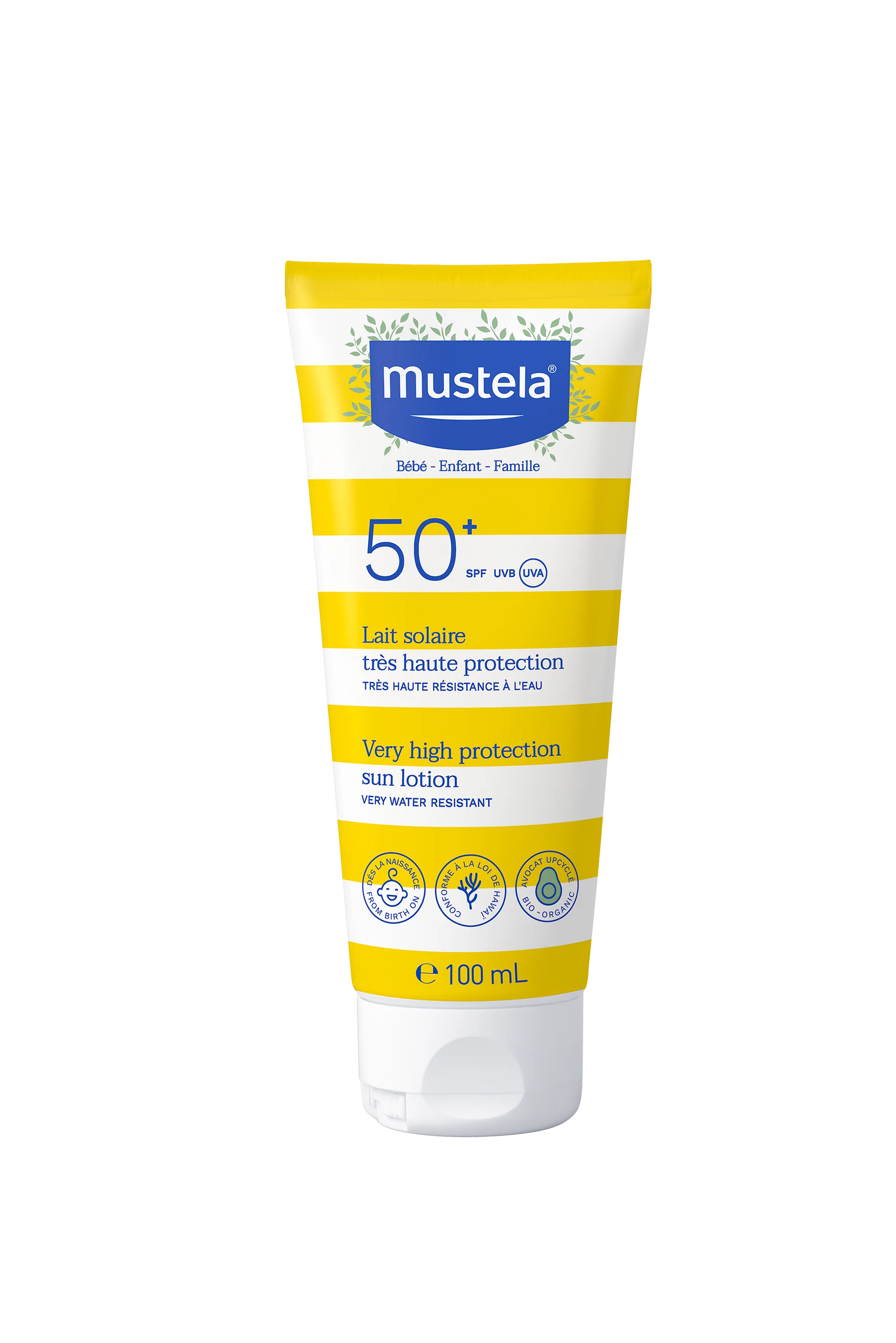 MUSTELA VERY HIGH PROTECTION SUN LOTION SPF50+ 100ML