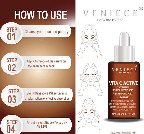 VENIECE VITA C ACTIVE SERUM 30ML