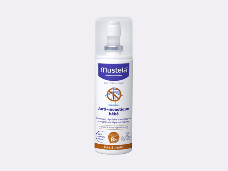 MUSTELA ANTI-MOUSTIQUE BEBE 8H 100ML