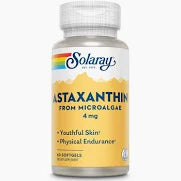 Solaray Astaxanthin 4 mg 60 SOFTGELS