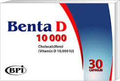 Benta D 10 000 30 capsules by benta pharm