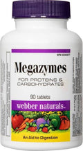 WEBBER NATURAL MEGAZYMES 90 TABLETS