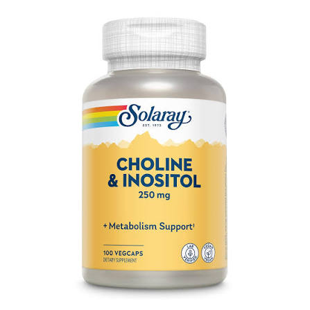 SOLARAY CHOLINE & INOSITOL