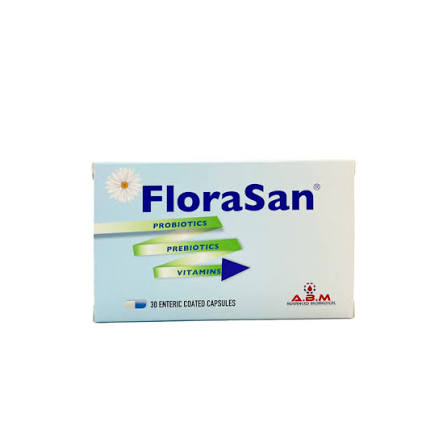 FLORASAN BY ADVENCED BIO MEDICAL 30 CAPSULES
