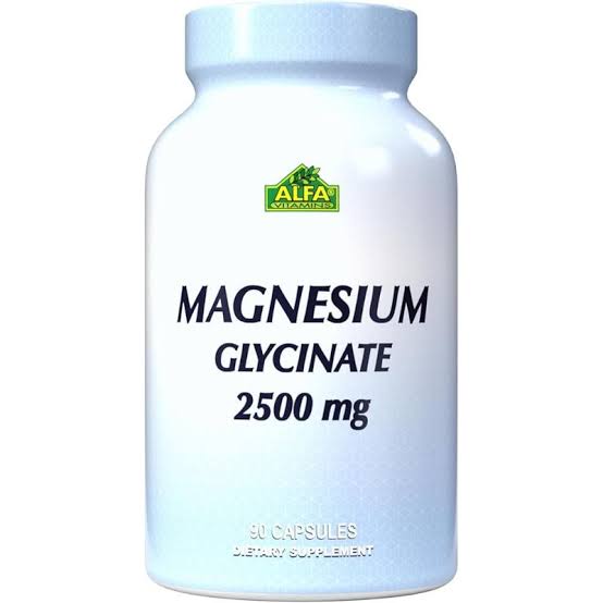 Alfa - Magnesium Glycinate 2500mg 90 CAPSULES