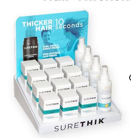 SURE THIK HAIR THICHENING FIBERS