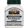 21ST CENTURY SAW PALMETTO EXTRACT 60 VEGETARIAN CAPSULES