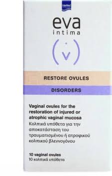 EVA INTIMA COMMITMENTS OUR ACTIVES 10 VAGINAL OVULES