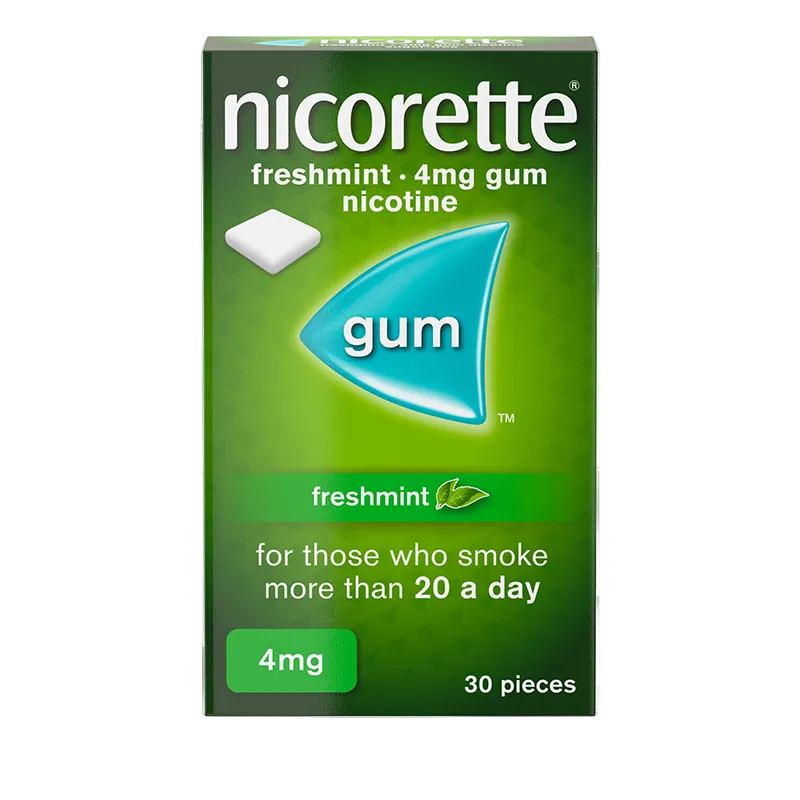 Nicorette Gum 4mg freshmint