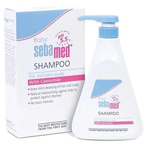 Sebamed shampoo for delicate scalp with camomile