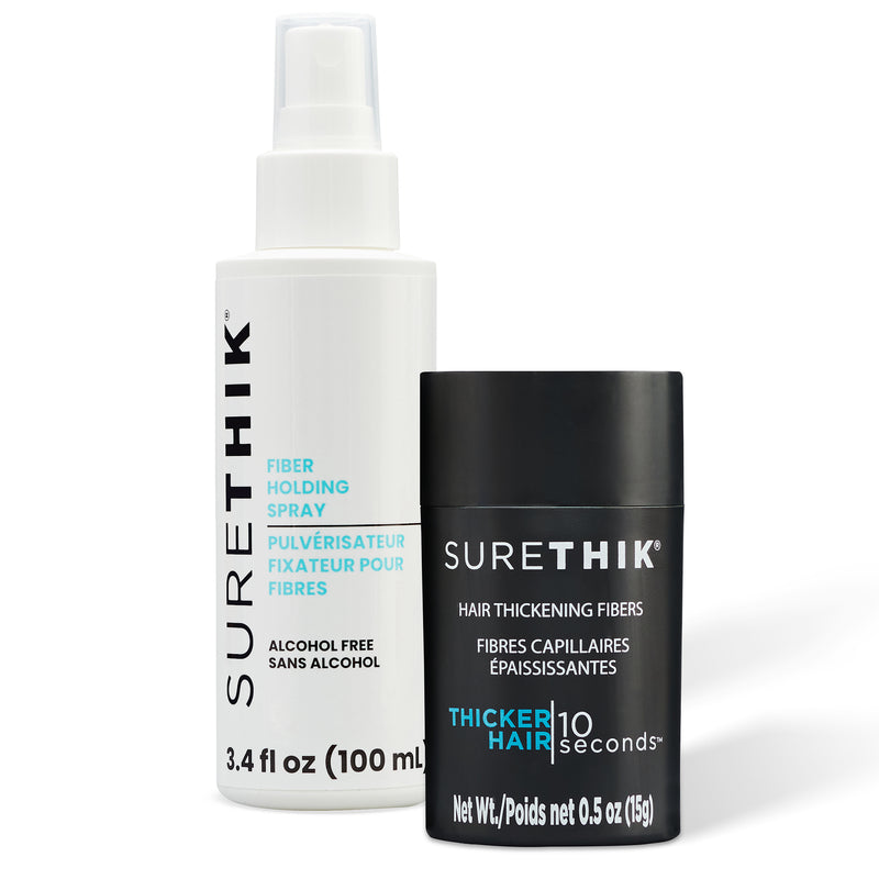 Surethik hair fibers