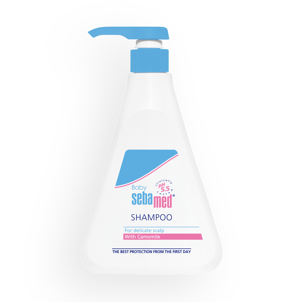 Sebamed shampoo for delicate scalp with camomile