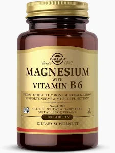 Solgar Magnesium with vitamin B6 100 tablet
