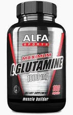 ALFA SPORTS MAXIMUM L'ARGININE 1000MG 100 CAPSULES