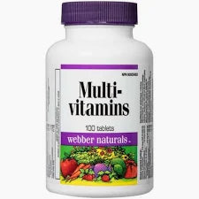 WEBBER NATURAL MULTIVITAMIN 100 TABLETS
