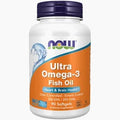 NOW ULTRA  OMEGA-3 FISH OIL 90 SOFTGELS